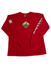Load image into Gallery viewer, The Pond Digger Red Long Sleeve
