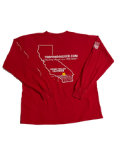 Load image into Gallery viewer, The Pond Digger Red Long Sleeve
